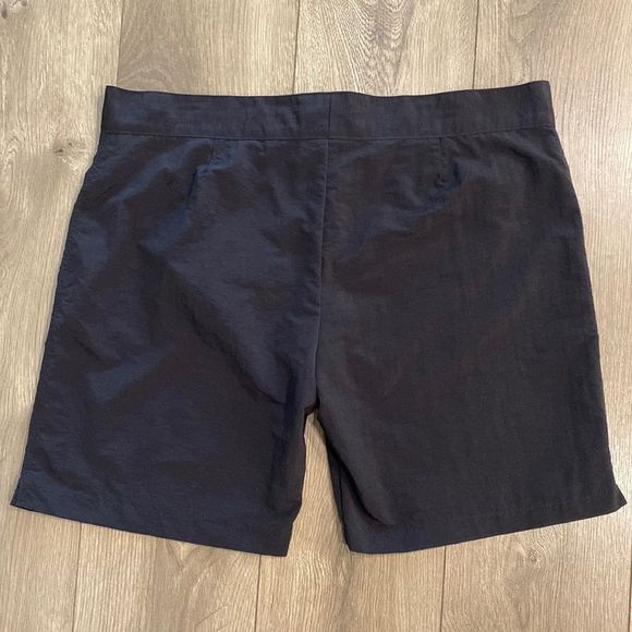 Parke & Ronen 8” Black Lined Nylon Swim Board Shorts Size 36 - Picture 3 of 13